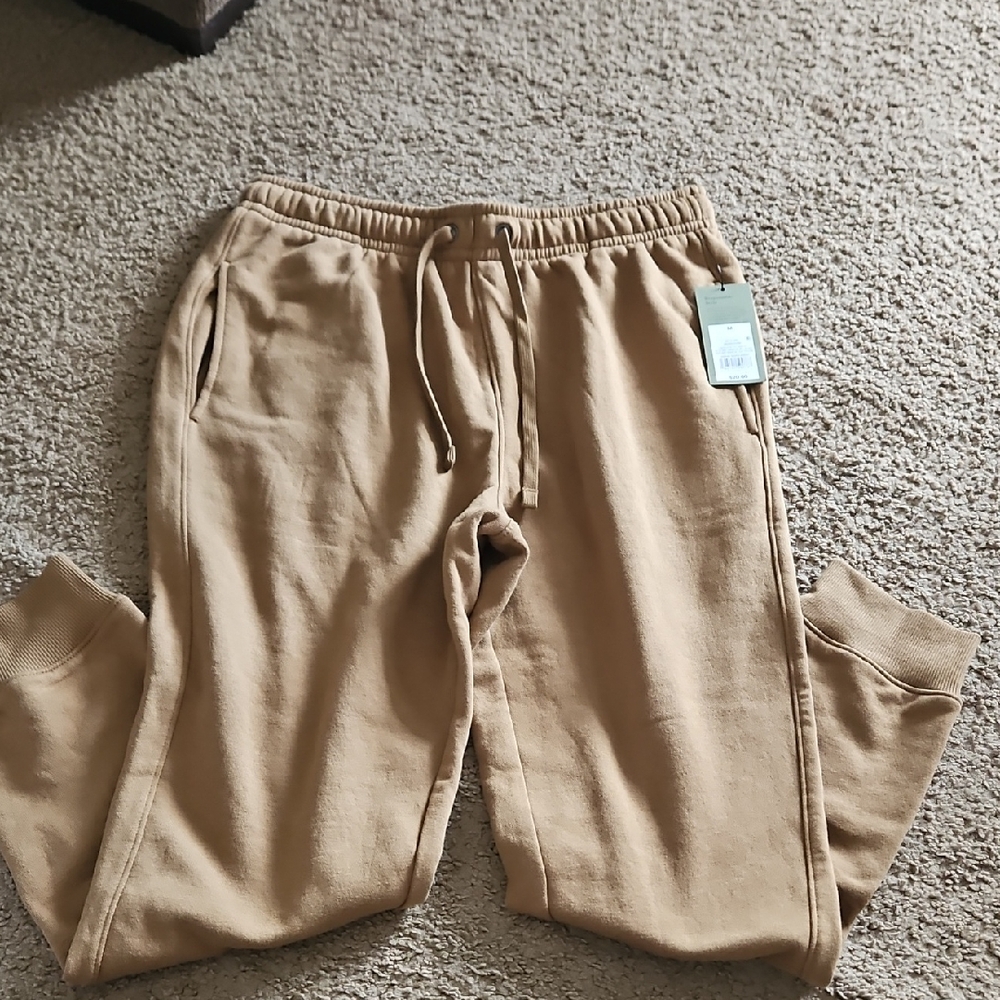 Tan Jogger Pants With Tags SiZE M